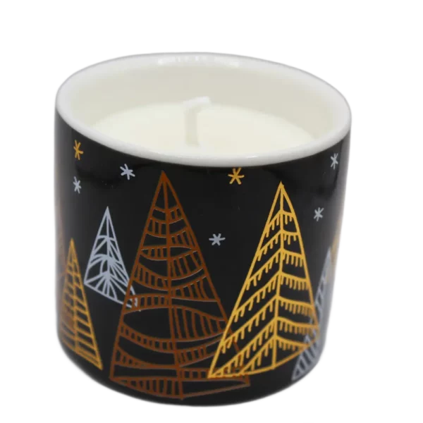 Set de 3 bougies noël