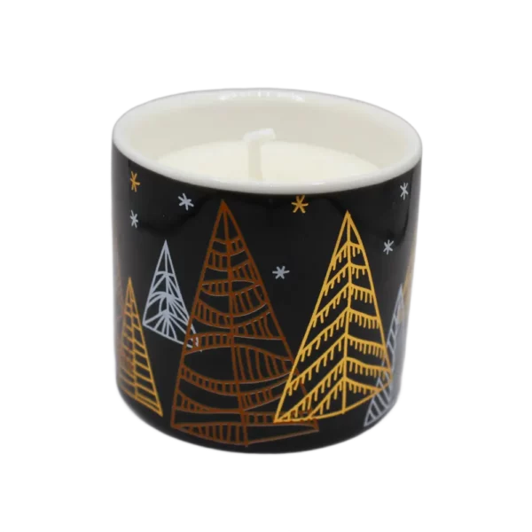 Set de 3 bougies noël