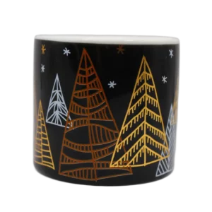 Set de 3 bougies noël