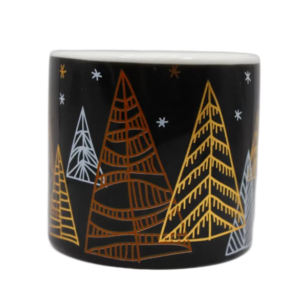 Set de 3 bougies noël