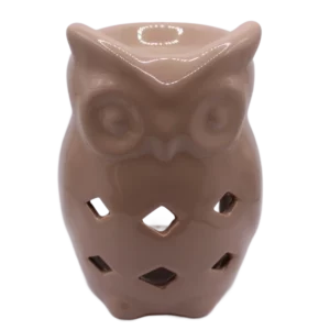 Brûleur hibou beige